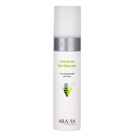 Гель очищающий для жирной и проблемной кожи лица Anti-Acne Gel Cleanser, 250 мл